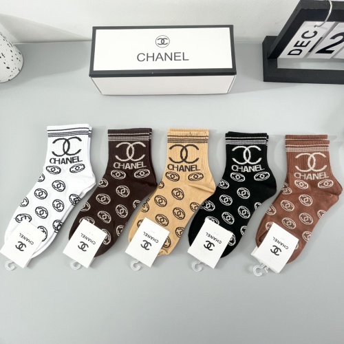 Chanel Socks #1242073 $27.00 USD, Wholesale Replica Chanel Socks