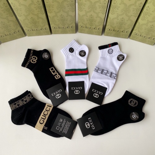 Replica Gucci Socks #1242078 $27.00 USD for Wholesale