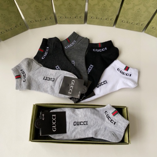 Replica Gucci Socks #1242080 $27.00 USD for Wholesale