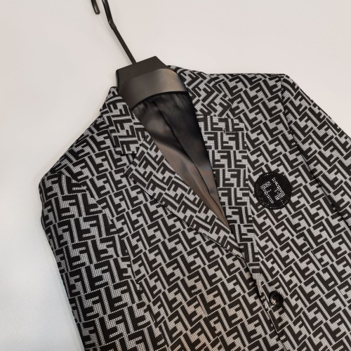 Replica Fendi Jackets Long Sleeved For Men #1242126 $88.00 USD for Wholesale