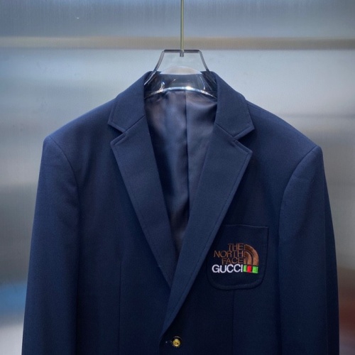 Replica Gucci Jackets Long Sleeved For Men #1242135 $98.00 USD for Wholesale