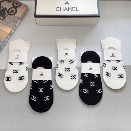 Replica Chanel Socks #1242172 $27.00 USD for Wholesale