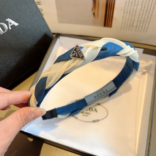 Replica Prada Headband For Women #1242176 $27.00 USD for Wholesale