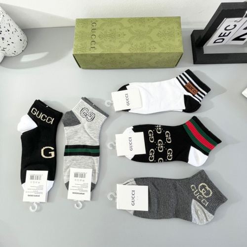 Replica Gucci Socks #1242202 $27.00 USD for Wholesale