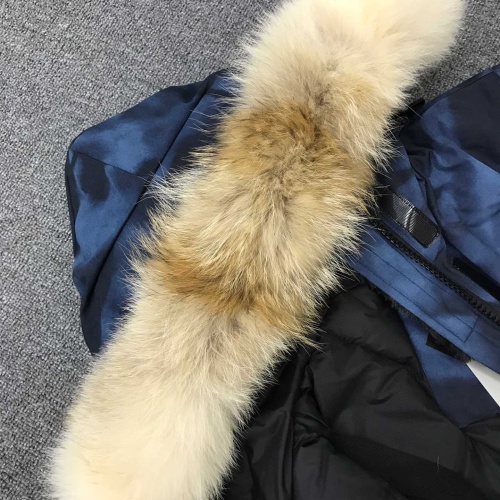 Replica Canada Goose Down Feather Coat Long Sleeved For Women #1242251 $195.00 USD for Wholesale