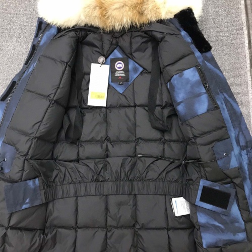 Replica Canada Goose Down Feather Coat Long Sleeved For Women #1242251 $195.00 USD for Wholesale