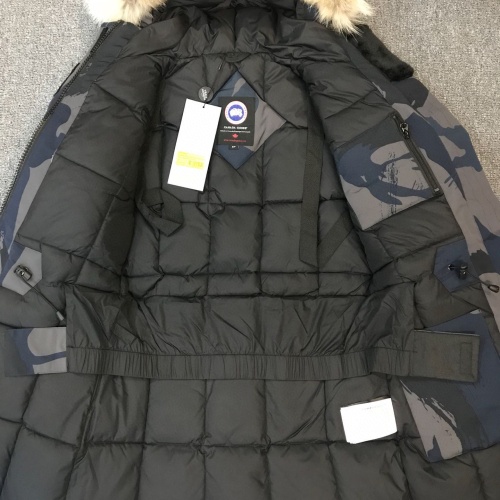 Replica Canada Goose Down Feather Coat Long Sleeved For Women #1242252 $195.00 USD for Wholesale