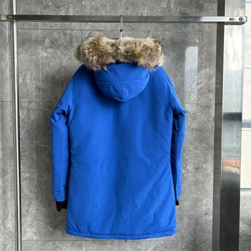 Replica Canada Goose Down Feather Coat Long Sleeved For Women #1242261 $195.00 USD for Wholesale