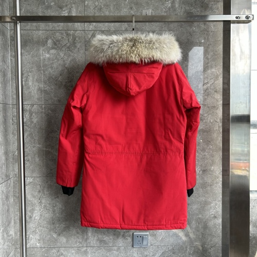 Replica Canada Goose Down Feather Coat Long Sleeved For Women #1242262 $195.00 USD for Wholesale