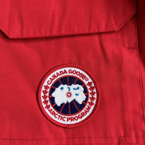 Replica Canada Goose Down Feather Coat Long Sleeved For Women #1242262 $195.00 USD for Wholesale