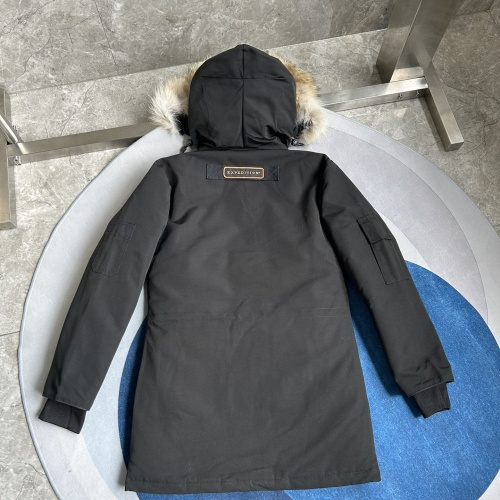 Replica Canada Goose Down Feather Coat Long Sleeved For Women #1242263 $195.00 USD for Wholesale