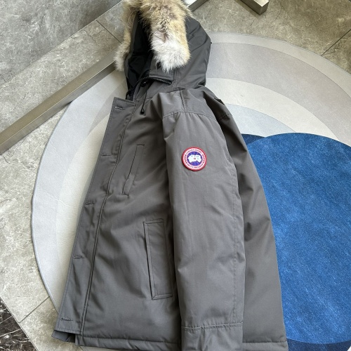 Replica Canada Goose Down Feather Coat Long Sleeved For Unisex #1242270 $212.00 USD for Wholesale