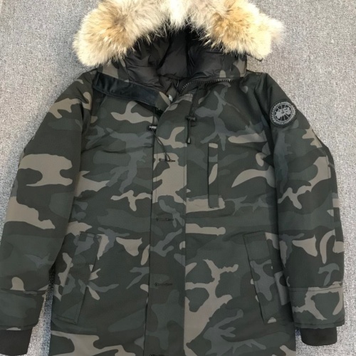 Canada Goose Down Feather Coat Long Sleeved For Unisex #1242271 $212.00 USD, Wholesale Replica Canada Goose Down Feather Coat