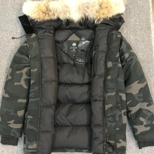 Replica Canada Goose Down Feather Coat Long Sleeved For Unisex #1242271 $212.00 USD for Wholesale