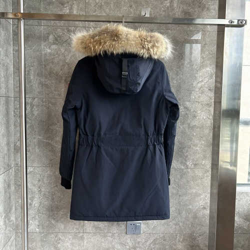 Replica Canada Goose Down Feather Coat Long Sleeved For Women #1242277 $212.00 USD for Wholesale