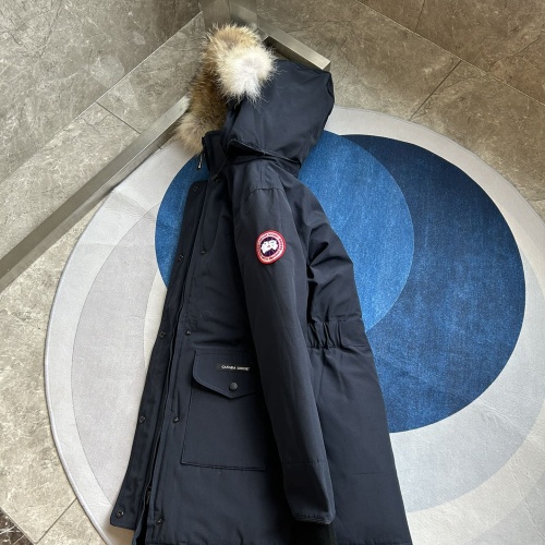 Replica Canada Goose Down Feather Coat Long Sleeved For Women #1242277 $212.00 USD for Wholesale