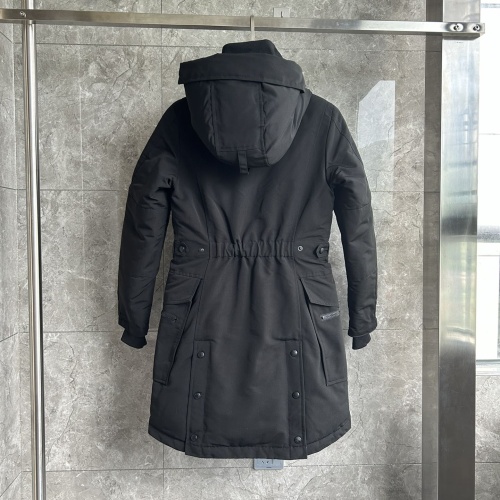 Replica Canada Goose Down Feather Coat Long Sleeved For Women #1242282 $205.00 USD for Wholesale