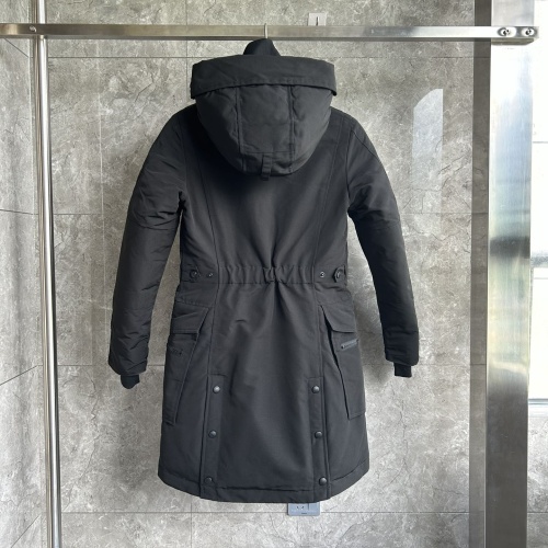 Replica Canada Goose Down Feather Coat Long Sleeved For Women #1242283 $205.00 USD for Wholesale