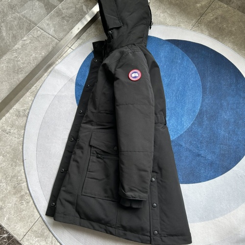 Replica Canada Goose Down Feather Coat Long Sleeved For Women #1242283 $205.00 USD for Wholesale