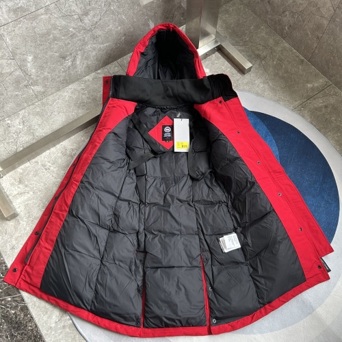 Replica Canada Goose Down Feather Coat Long Sleeved For Women #1242284 $205.00 USD for Wholesale