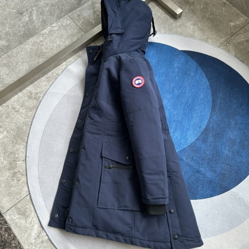 Replica Canada Goose Down Feather Coat Long Sleeved For Women #1242288 $205.00 USD for Wholesale