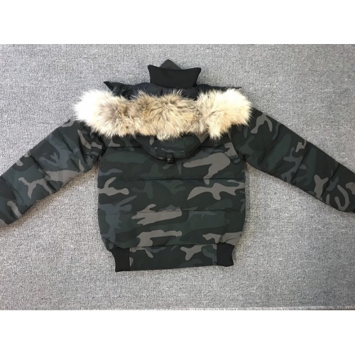 Replica Canada Goose Down Feather Coat Long Sleeved For Women #1242289 $180.00 USD for Wholesale