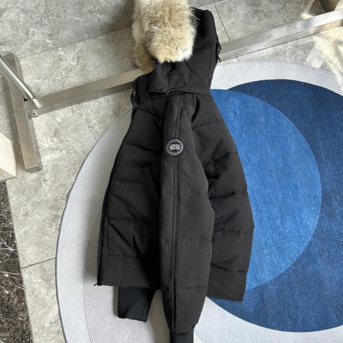 Replica Canada Goose Down Feather Coat Long Sleeved For Women #1242292 $180.00 USD for Wholesale