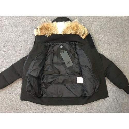 Replica Canada Goose Down Feather Coat Long Sleeved For Women #1242292 $180.00 USD for Wholesale