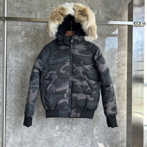 Canada Goose Down Feather Coat Long Sleeved For Women #1242294 $180.00 USD, Wholesale Replica Canada Goose Down Feather Coat