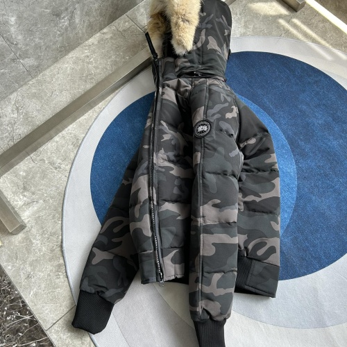 Replica Canada Goose Down Feather Coat Long Sleeved For Women #1242294 $180.00 USD for Wholesale