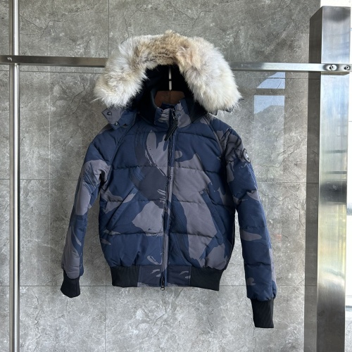 Canada Goose Down Feather Coat Long Sleeved For Women #1242295 $180.00 USD, Wholesale Replica Canada Goose Down Feather Coat