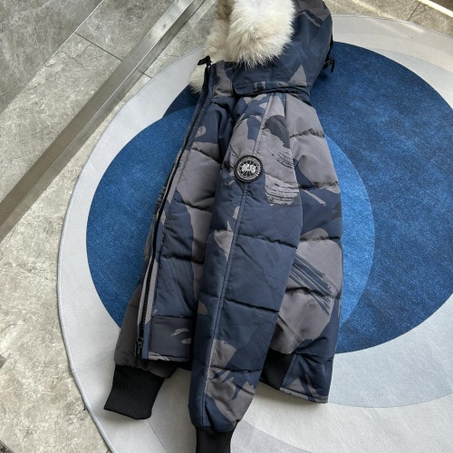 Replica Canada Goose Down Feather Coat Long Sleeved For Women #1242295 $180.00 USD for Wholesale