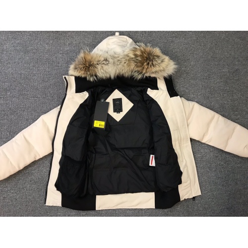 Replica Canada Goose Down Feather Coat Long Sleeved For Women #1242296 $180.00 USD for Wholesale