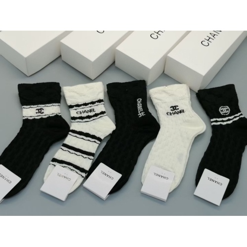 Chanel Socks #1242297 $27.00 USD, Wholesale Replica Chanel Socks