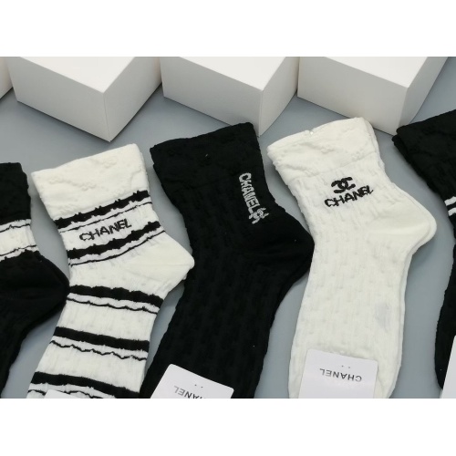 Replica Chanel Socks #1242297 $27.00 USD for Wholesale