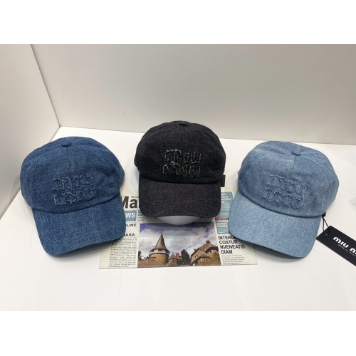 Replica MIU MIU Caps #1242340 $27.00 USD for Wholesale