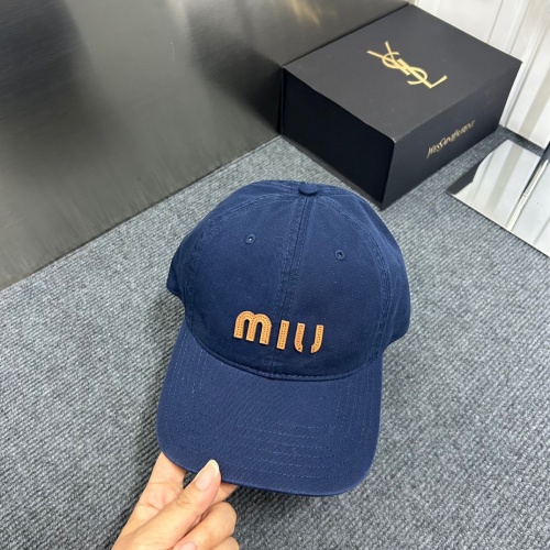 MIU MIU Caps #1242347 $27.00 USD, Wholesale Replica MIU MIU Caps