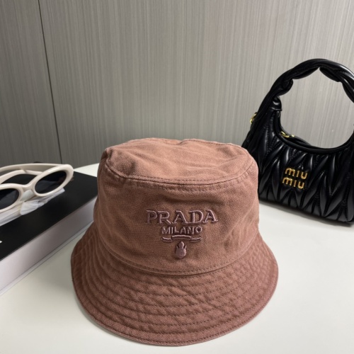 Replica Prada Caps #1242391 $27.00 USD for Wholesale