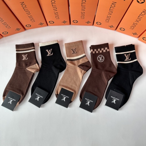 Louis Vuitton LV Socks #1242414 $27.00 USD, Wholesale Replica Louis Vuitton LV Socks