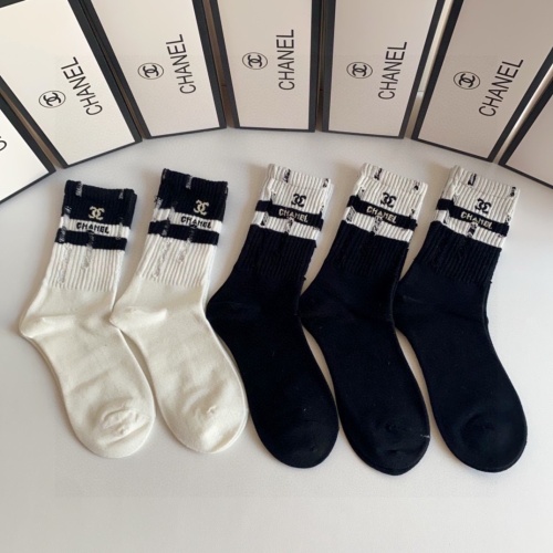 Chanel Socks #1242416 $29.00 USD, Wholesale Replica Chanel Socks