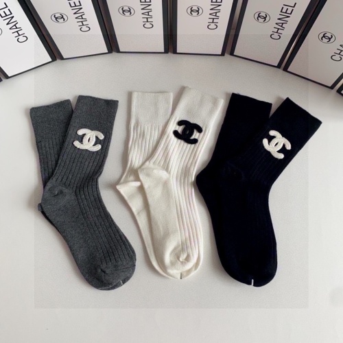 Chanel Socks #1242420 $32.00 USD, Wholesale Replica Chanel Socks