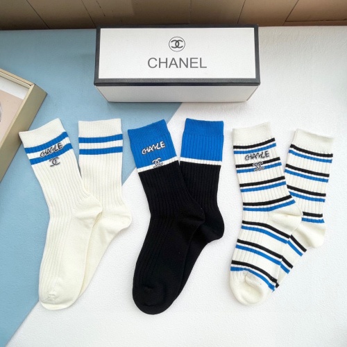 Chanel Socks #1242421 $32.00 USD, Wholesale Replica Chanel Socks