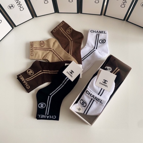 Replica Chanel Socks #1242440 $27.00 USD for Wholesale