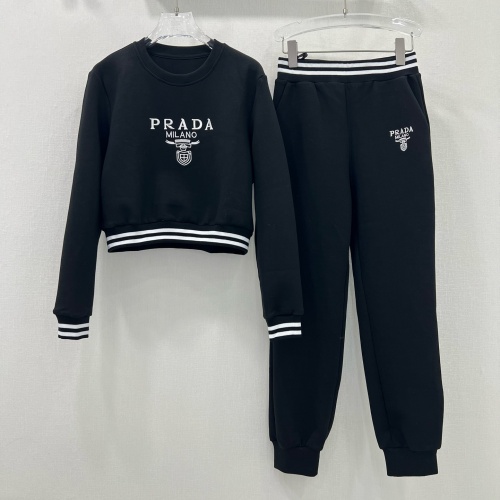 Prada Tracksuits Long Sleeved For Women #1242497 $150.00 USD, Wholesale Replica Prada Tracksuits