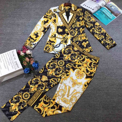 Versace Tracksuits Long Sleeved For Women #1242499 $132.00 USD, Wholesale Replica Versace Tracksuits