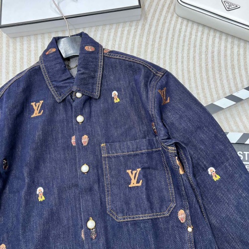 Replica Louis Vuitton LV Jackets Long Sleeved For Women #1242510 $128.00 USD for Wholesale