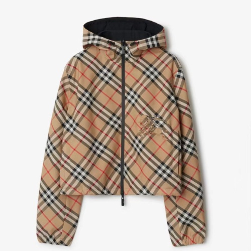 Burberry Jackets Long Sleeved For Women #1242523 $160.00 USD, Wholesale Replica Burberry Jackets