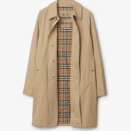 Burberry Trench Coat Long Sleeved For Men #1242549 $205.00 USD, Wholesale Replica Burberry Trench Coat