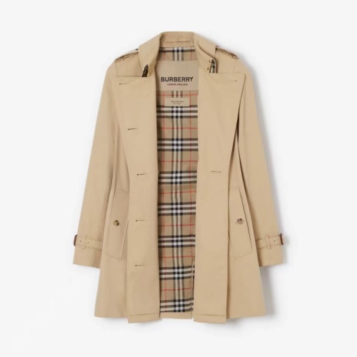 Burberry Trench Coat Long Sleeved For Women #1242555 $192.00 USD, Wholesale Replica Burberry Trench Coat