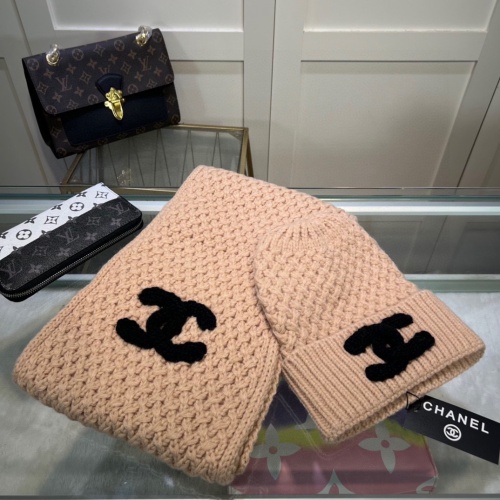 Chanel Caps #1242635 $48.00 USD, Wholesale Replica Chanel Hat and Scarf and Glove Set